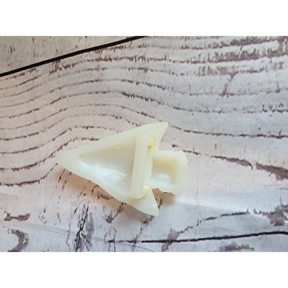 BOY SCOUT NECKERCHIEF Slide White ARROWHEAD - Picture 2 of 5